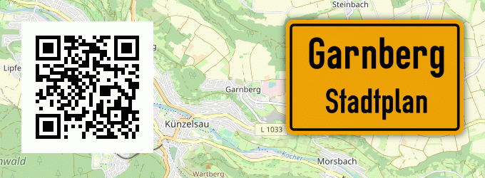 Stadtplan Garnberg