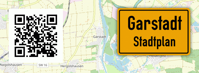 Stadtplan Garstadt