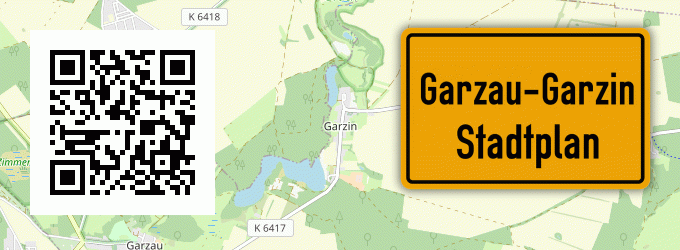 Stadtplan Garzau-Garzin