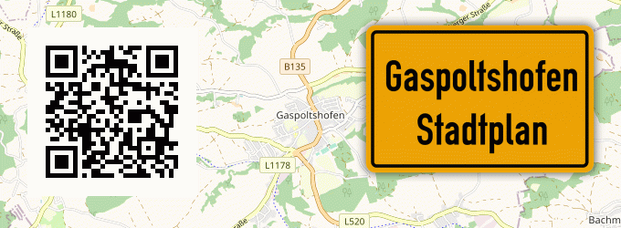 Stadtplan Gaspoltshofen