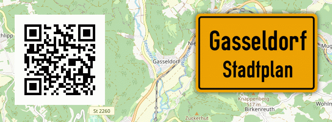 Stadtplan Gasseldorf