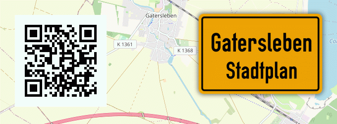 Stadtplan Gatersleben