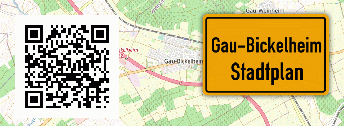 Stadtplan Gau-Bickelheim