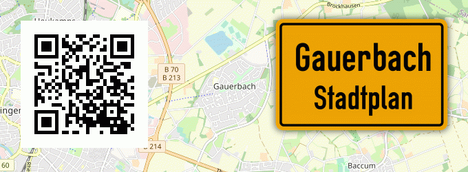 Stadtplan Gauerbach