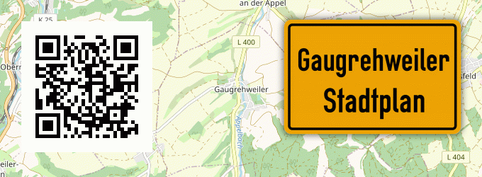Stadtplan Gaugrehweiler