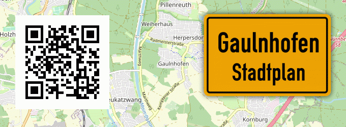 Stadtplan Gaulnhofen