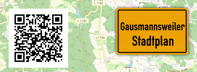 Stadtplan Gausmannsweiler