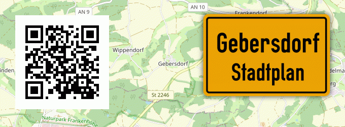 Stadtplan Gebersdorf