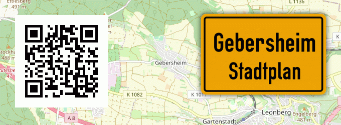 Stadtplan Gebersheim