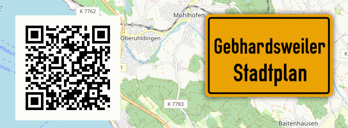 Stadtplan Gebhardsweiler