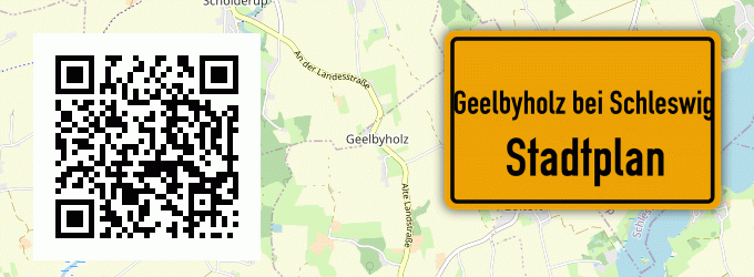 Stadtplan Geelbyholz bei Schleswig