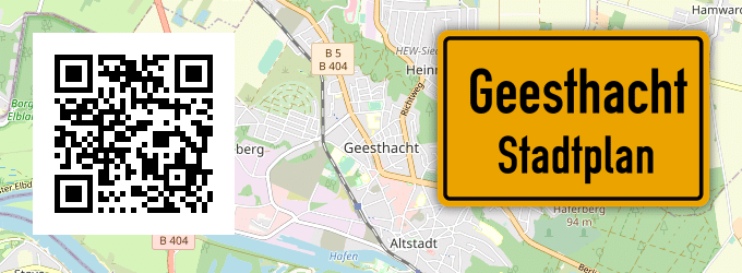 Stadtplan Geesthacht