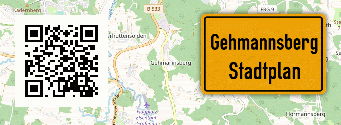 Stadtplan Gehmannsberg
