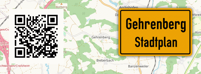 Stadtplan Gehrenberg