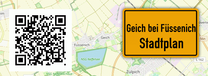 Stadtplan Geich bei Füssenich