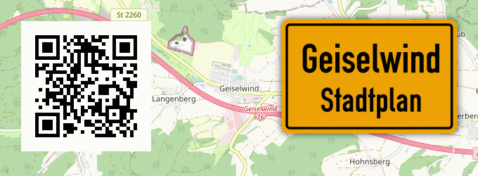 Stadtplan Geiselwind