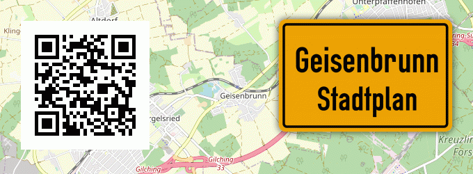 Stadtplan Geisenbrunn