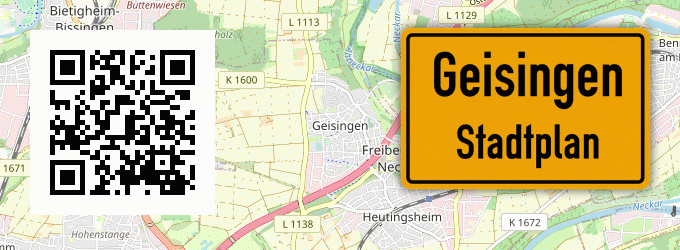 Stadtplan Geisingen