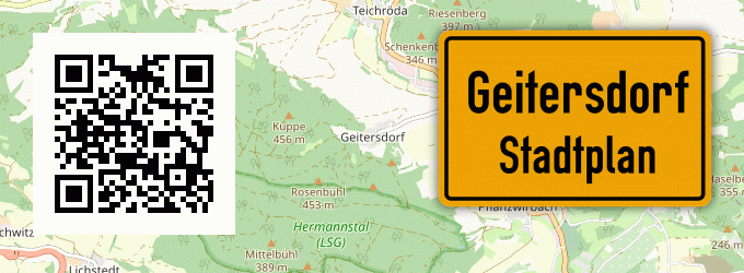 Stadtplan Geitersdorf