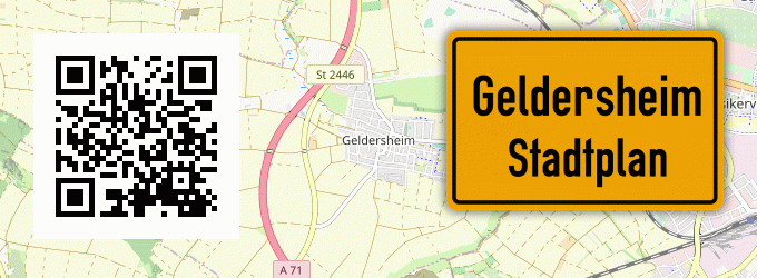 Stadtplan Geldersheim
