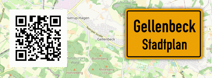Stadtplan Gellenbeck