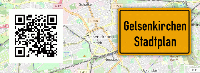Stadtplan Gelsenkirchen
