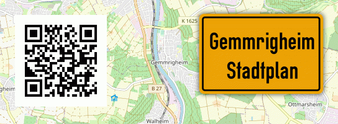 Stadtplan Gemmrigheim