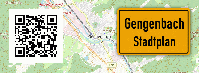 Stadtplan Gengenbach