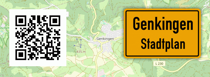Stadtplan Genkingen