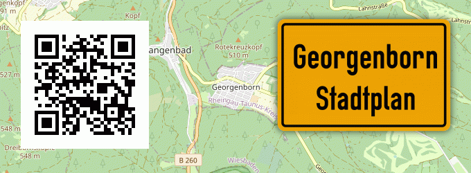 Stadtplan Georgenborn