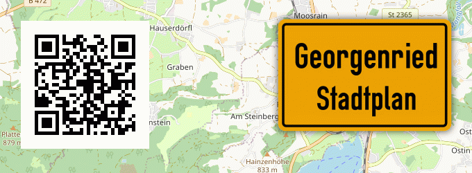 Stadtplan Georgenried
