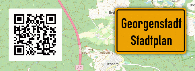Stadtplan Georgenstadt