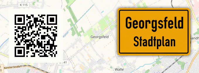 Stadtplan Georgsfeld