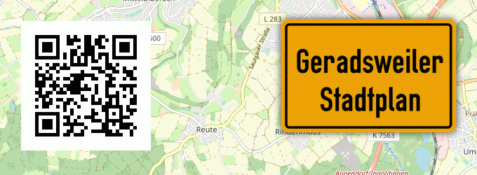 Stadtplan Geradsweiler