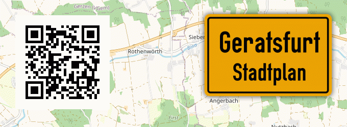 Stadtplan Geratsfurt