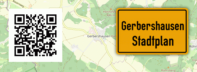 Stadtplan Gerbershausen