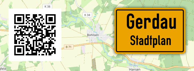 Stadtplan Gerdau