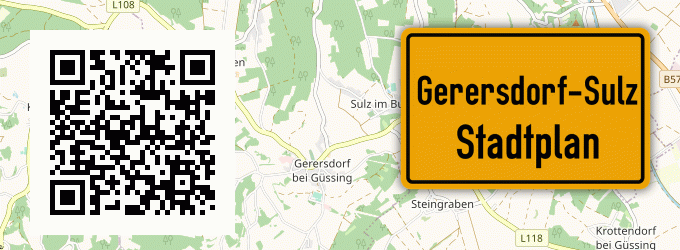 Stadtplan Gerersdorf-Sulz