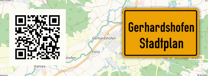 Stadtplan Gerhardshofen