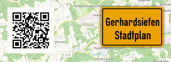 Stadtplan Gerhardsiefen