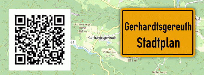 Stadtplan Gerhardtsgereuth