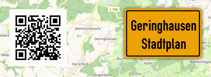Stadtplan Geringhausen