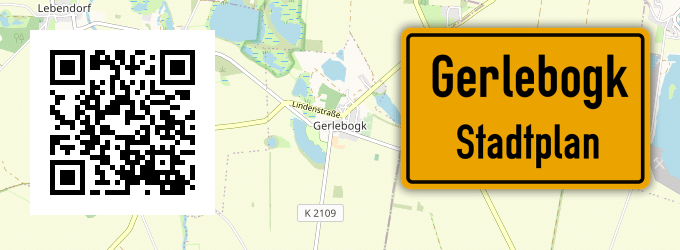 Stadtplan Gerlebogk