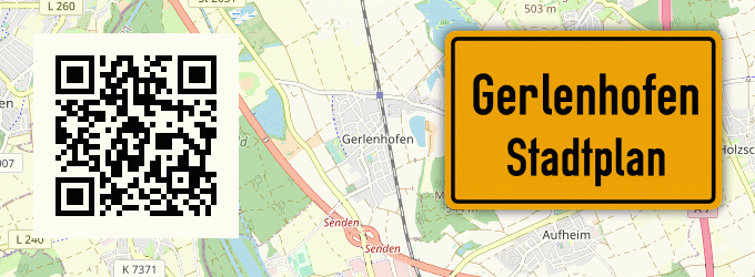Stadtplan Gerlenhofen