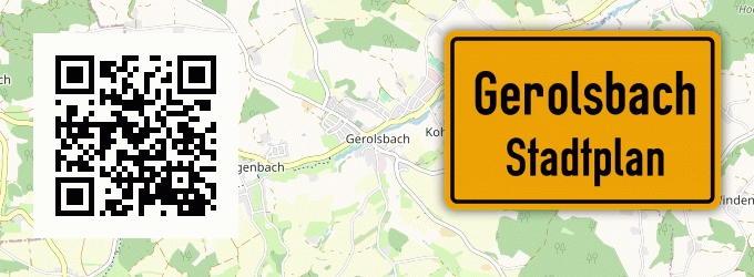 Stadtplan Gerolsbach