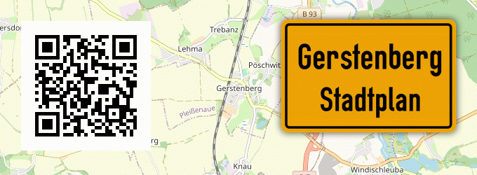 Stadtplan Gerstenberg