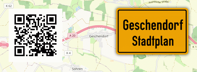 Stadtplan Geschendorf