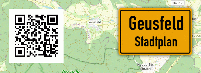 Stadtplan Geusfeld