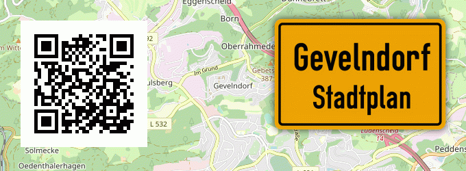 Stadtplan Gevelndorf