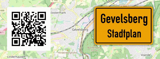 Stadtplan Gevelsberg